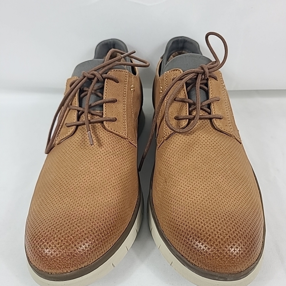 NEW Dr. Scholl's Men's Vault 2 Brown Leather Oxford Sz 11 NWOB - Picture 2 of 8